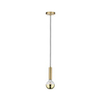 Paulmann Pendelleuchte Neordic Kine E27 max. 1x20W Messing gebürstet