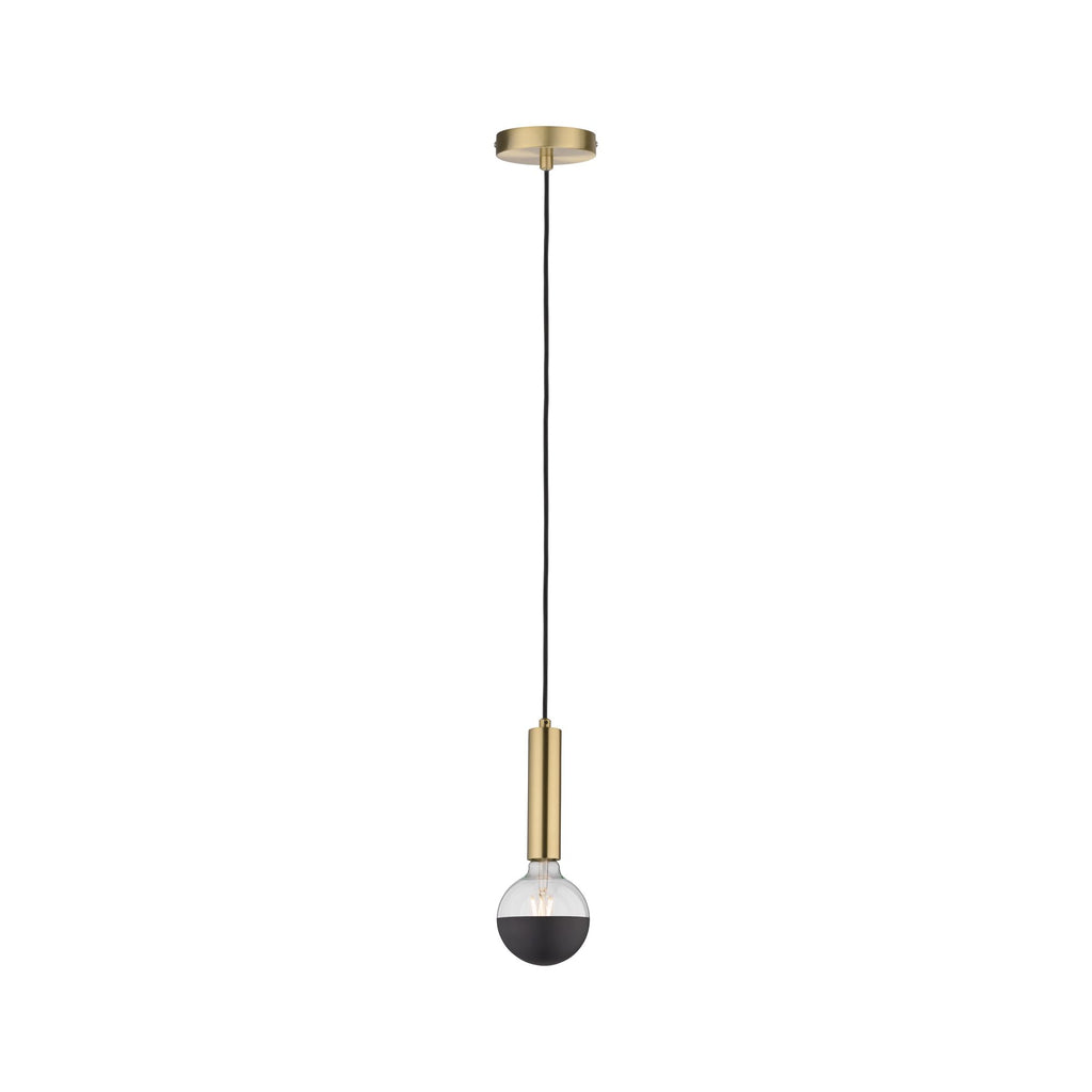Paulmann Pendelleuchte Neordic Kine E27 max. 1x20W Messing gebürstet