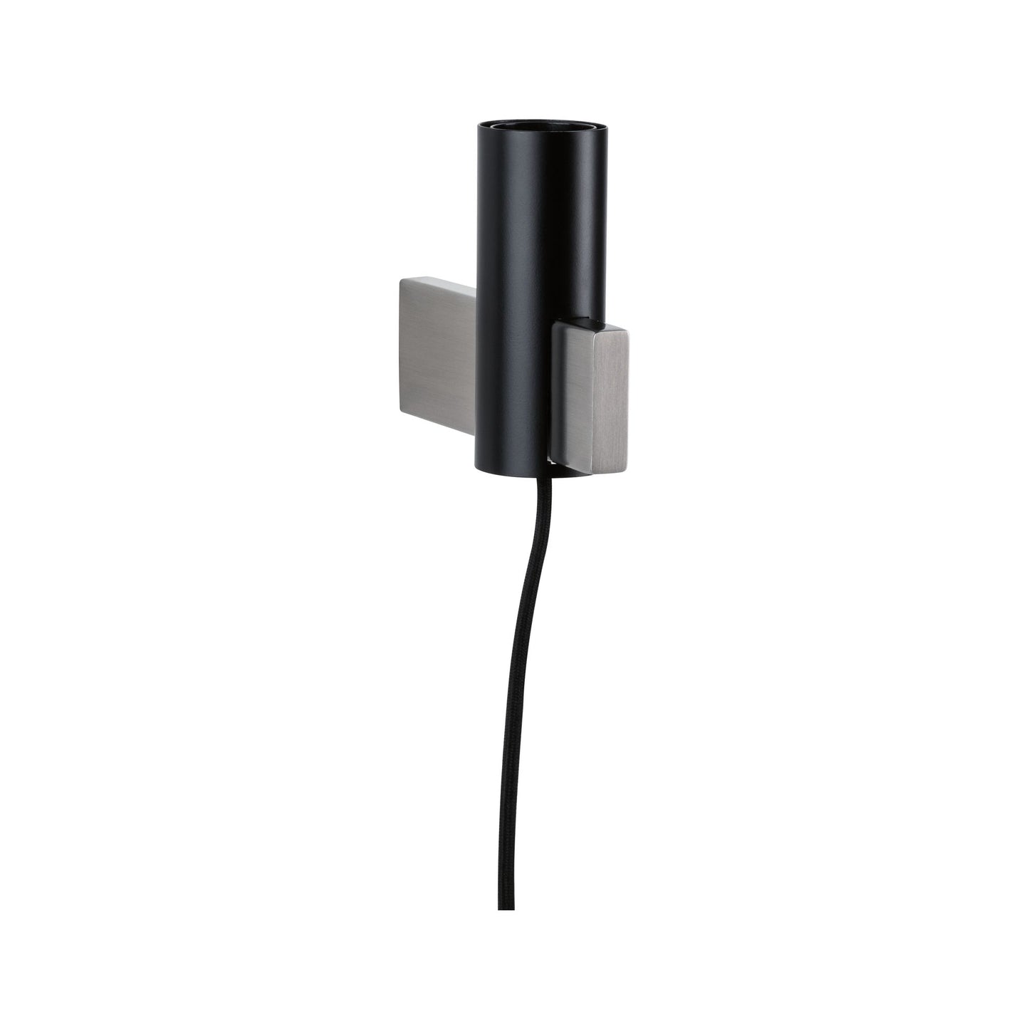 Paulmann Neordic Aik Wandleuchte max.1x20W E27 Schwarz 230V Metall