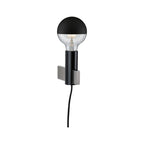 Paulmann Neordic Aik Wandleuchte max.1x20W E27 Schwarz 230V Metall