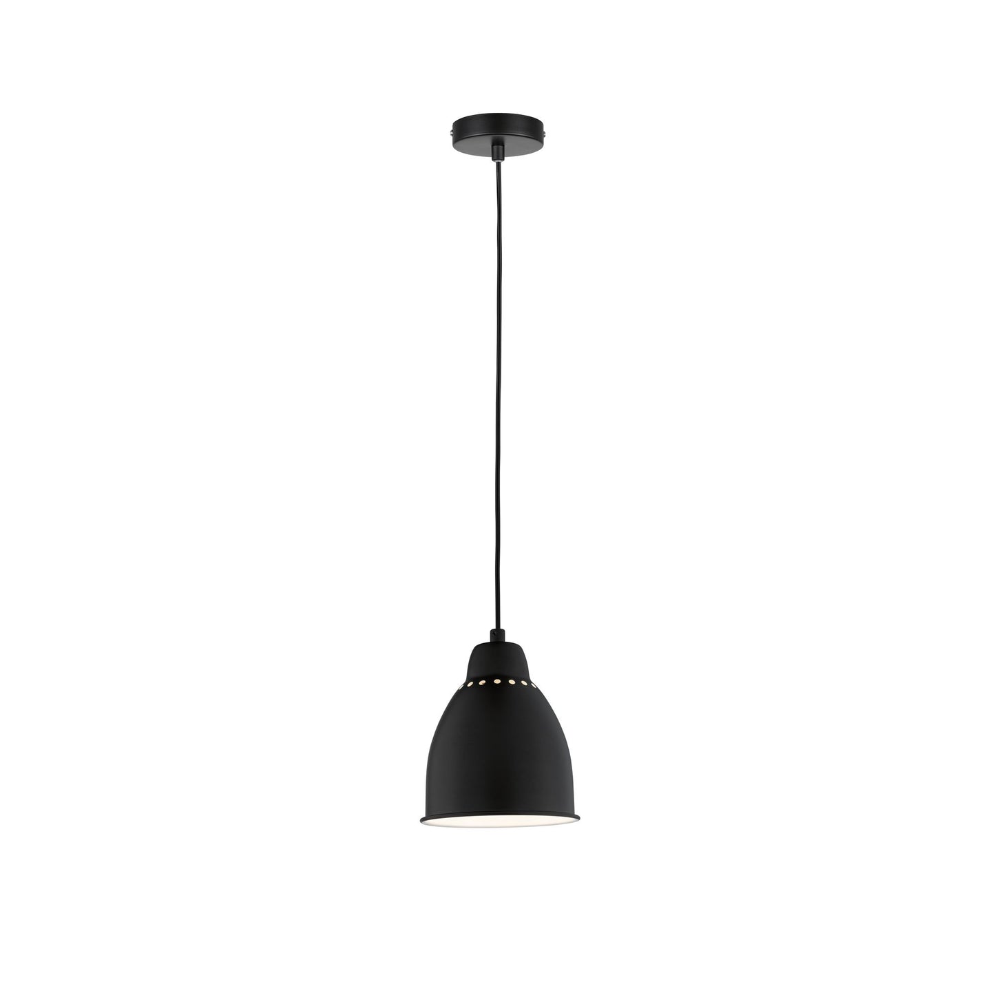 Paulmann Neordic Hilla Pendelleuchte max. 1x40W E27 Schwarz 230V Metall