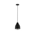 Paulmann Neordic Hilla Pendelleuchte max. 1x40W E27 Schwarz 230V Metall
