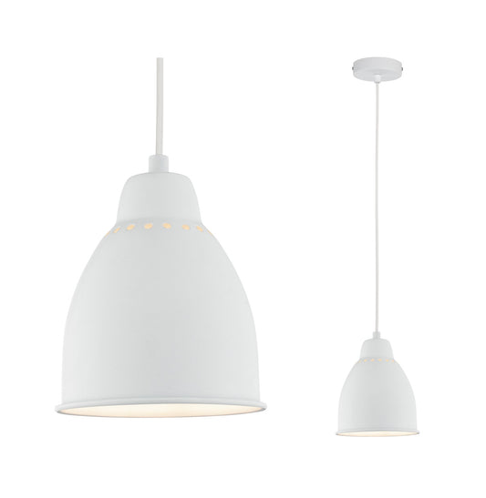 Paulmann Neordic Hilla Pendelleuchte max. 1x40W E27 Weiß 230V Metall