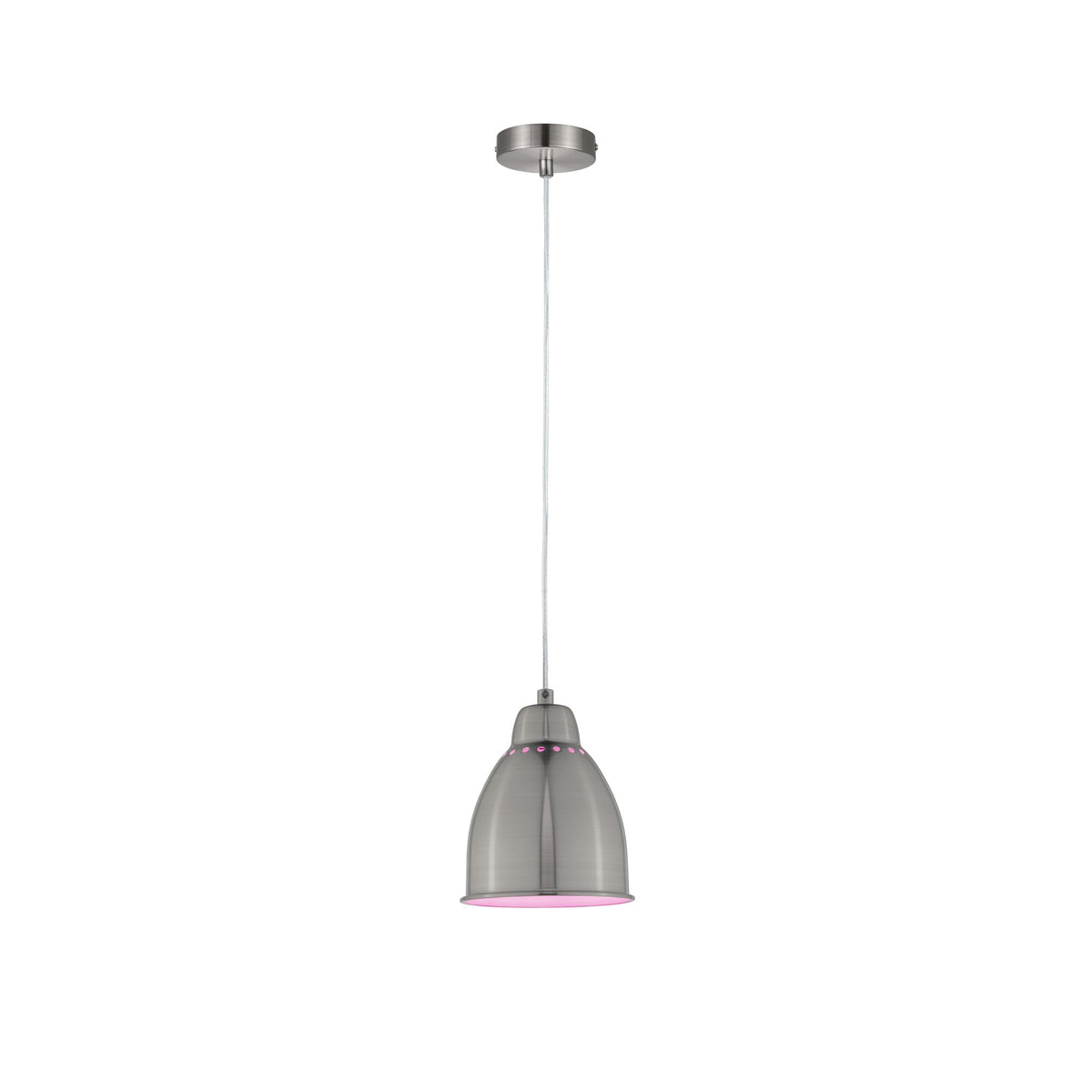 Paulmann Neordic Hilla Pendelleuchte max. 1x40W E27 Eisen gebürstet 230V Metall