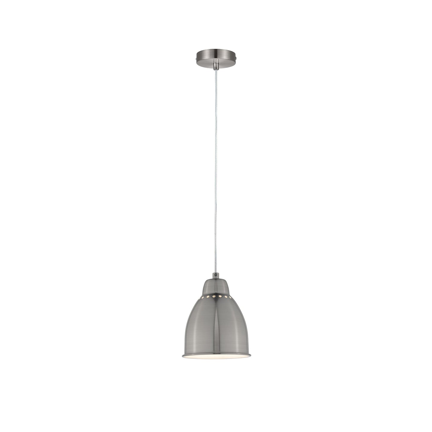 Paulmann Neordic Hilla Pendelleuchte max. 1x40W E27 Eisen gebürstet 230V Metall