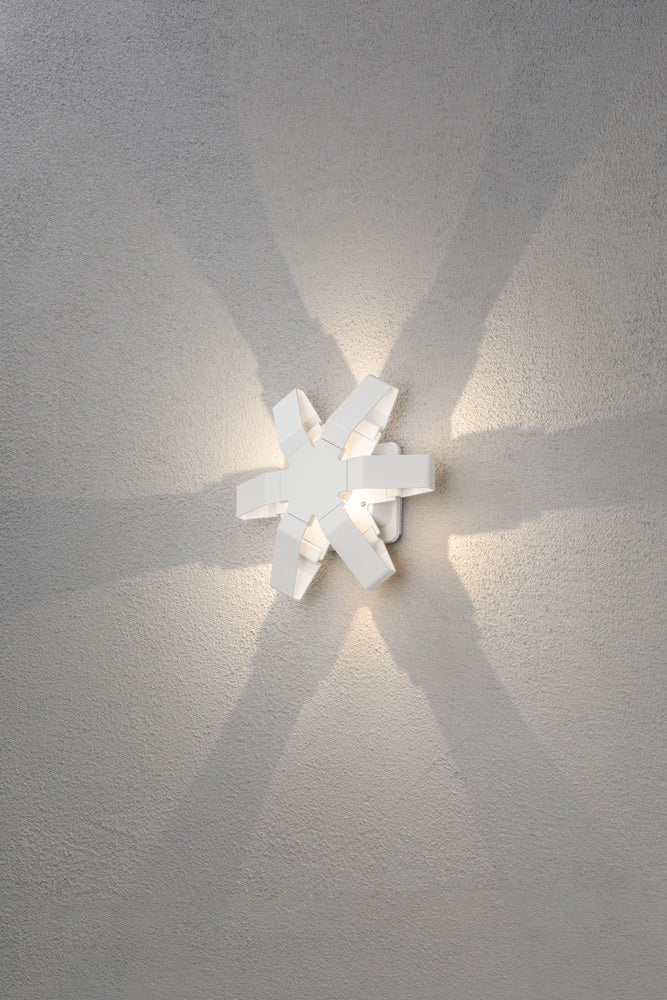 Konstsmide Pescara Wandleuchte weiss H-Power LED