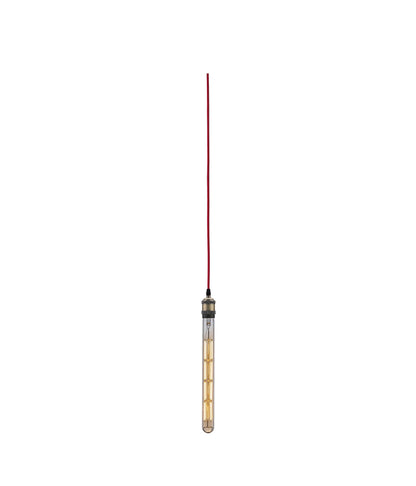 Paulmann Pendelleuchte Neordic Eldar inkl. Eurostecker E27 max. 1x20W Rot/Brüniert