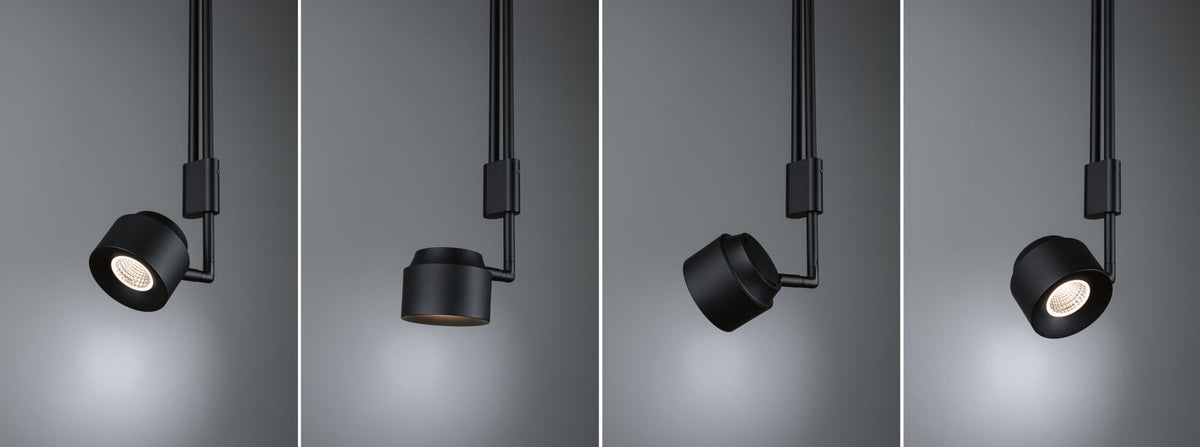 Paulmann LED Pendelleuchte Puric Pane    2700K 600lm 9,5W Schwarz dimmbar