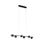 Paulmann LED Pendelleuchte Puric Pane    2700K 6x350lm 6x4,5W Schwarz dimmbar