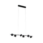 Paulmann LED Pendelleuchte Puric Pane    2700K 6x350lm 6x4,5W Schwarz dimmbar