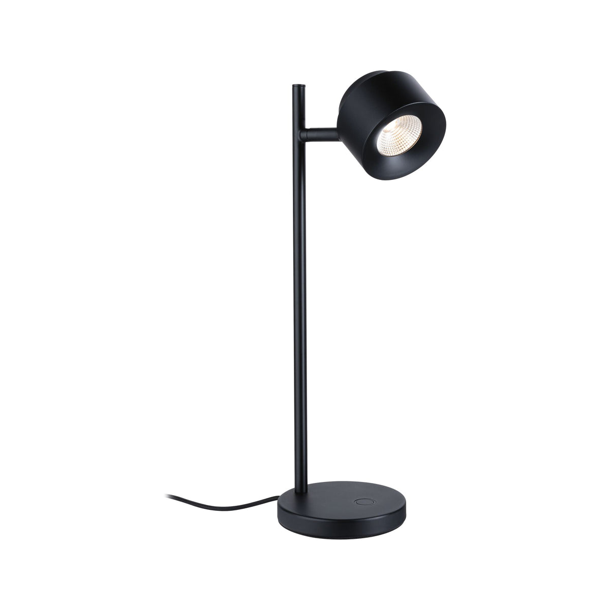 Paulmann Tischleuchte Puric Pane 2700K 400lm 5,5W Schwarz