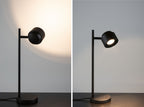 Paulmann Tischleuchte Puric Pane 2700K 400lm 5,5W Schwarz