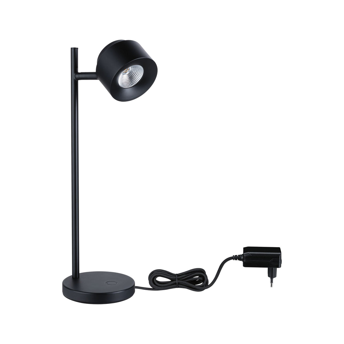 Paulmann Tischleuchte Puric Pane 2700K 400lm 5,5W Schwarz