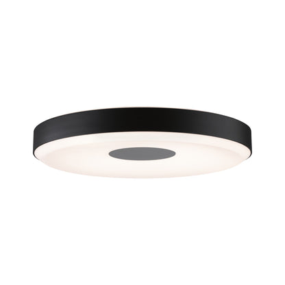 Paulmann LED Deckenleuchte Puric Pane Effect Smart Home Zigbee    2700K 200lm / 1.900lm 230V 16 / 1x1,5W dimmbar Schwarz,Grau