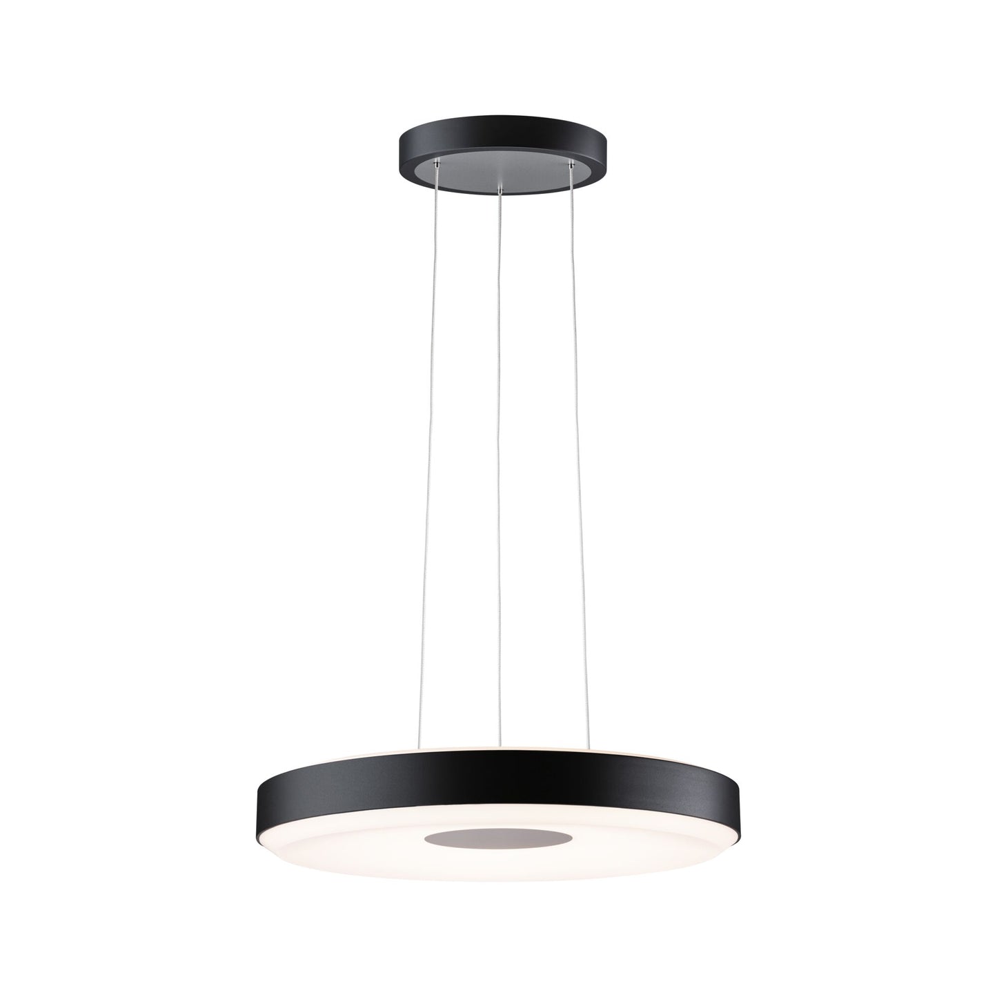 Paulmann LED Pendelleuchte Puric Pane    2700K 1.200lm / 700lm 11 / 1x7W Schwarz,Grau dimmbar
