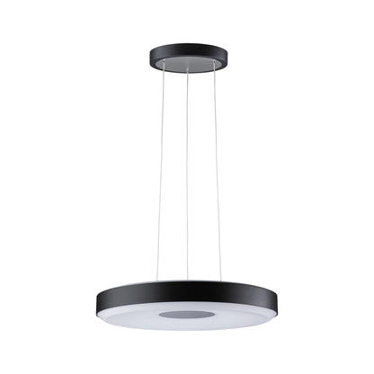 Paulmann LED Pendelleuchte Puric Pane    2700K 1.200lm / 700lm 11 / 1x7W Schwarz,Grau dimmbar