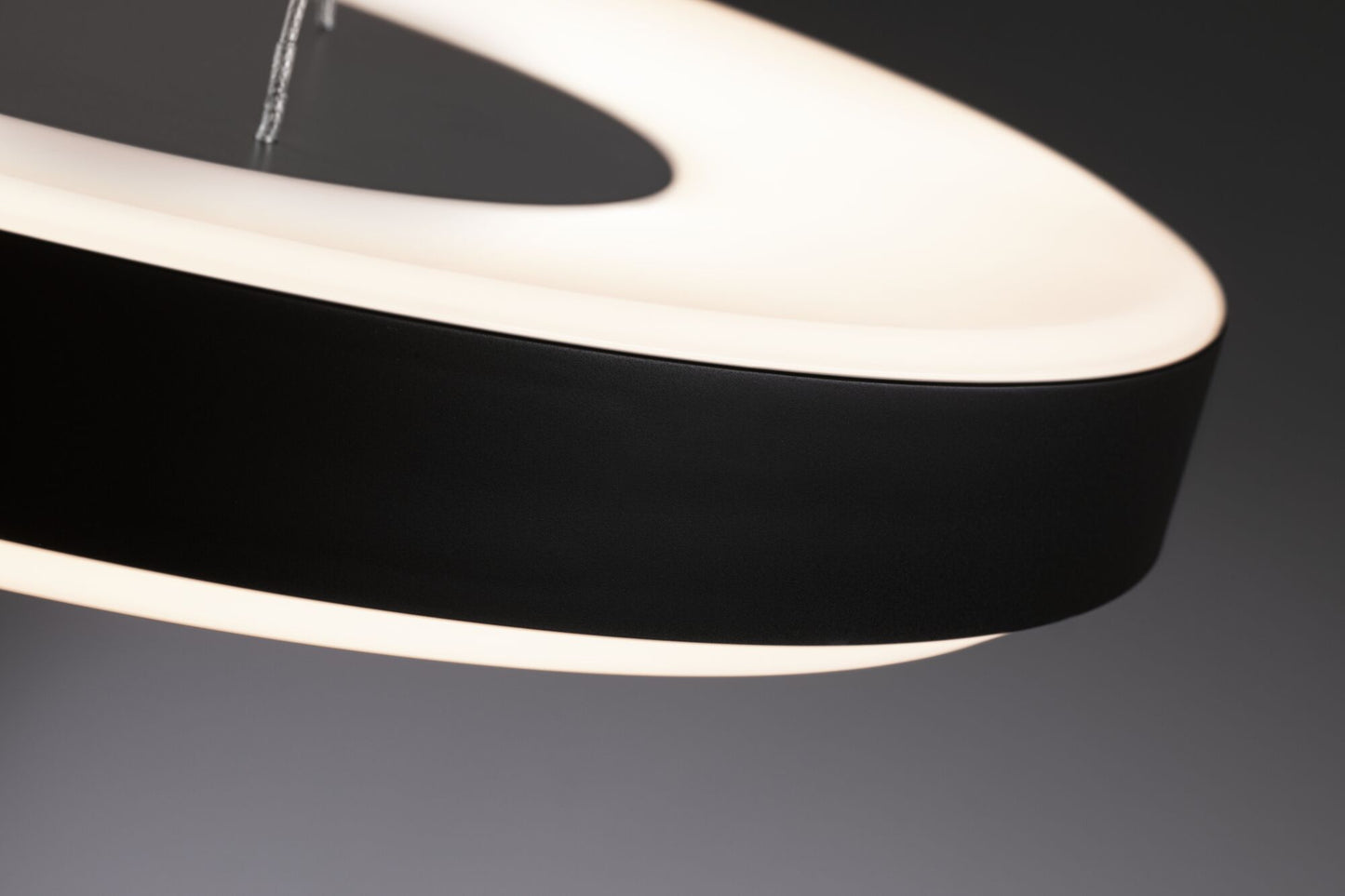 Paulmann LED Pendelleuchte Puric Pane    2700K 1.200lm / 700lm 11 / 1x7W Schwarz,Grau dimmbar