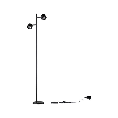 Paulmann LED Stehleuchte Puric Pane  Smart Home Zigbee   2700K 2x300lm 2x3W Schwarz