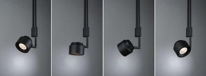 Paulmann LED Pendelleuchte Puric Pane    2700K 500lm 6W Schwarz dimmbar