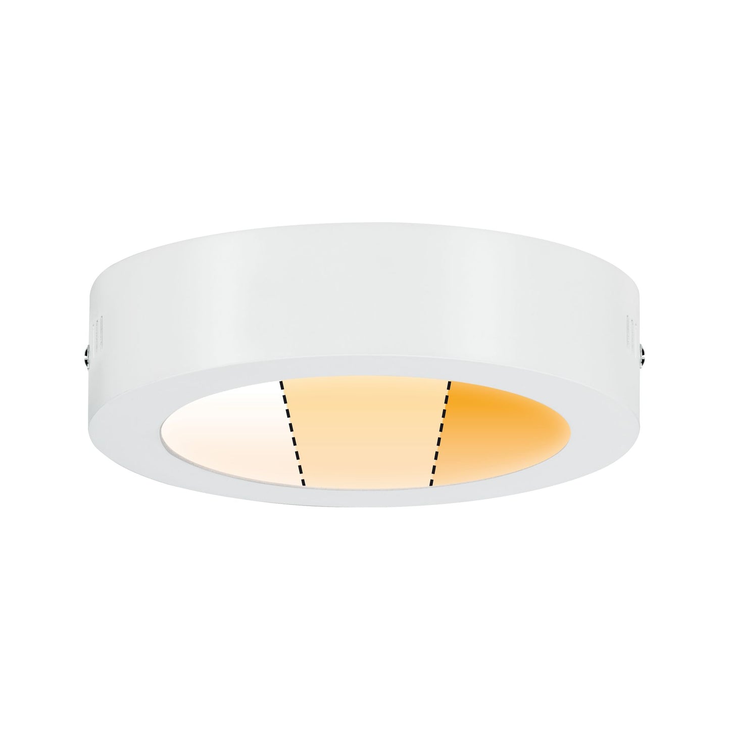 Paulmann LED Panel Carpo rund 170mm 10,2W 2.300K Weiß matt