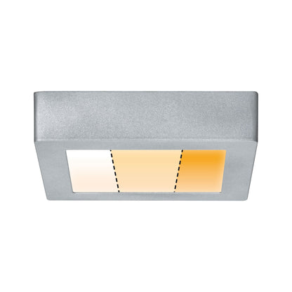 Paulmann WallCeiling Carpo LEDPanel WarmDim 170x170mm 10,2W Chrom m 230V Metall