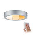 Paulmann WallCeiling Carpo LEDPanel WarmDim 225mm 13W Chrom matt 230V Metall