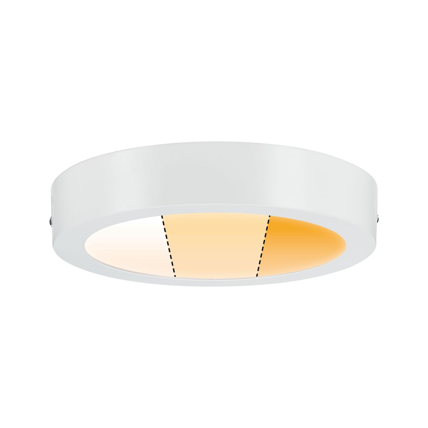 Paulmann LED Panel Carpo rund 225mm 13W 2.300K Weiß matt