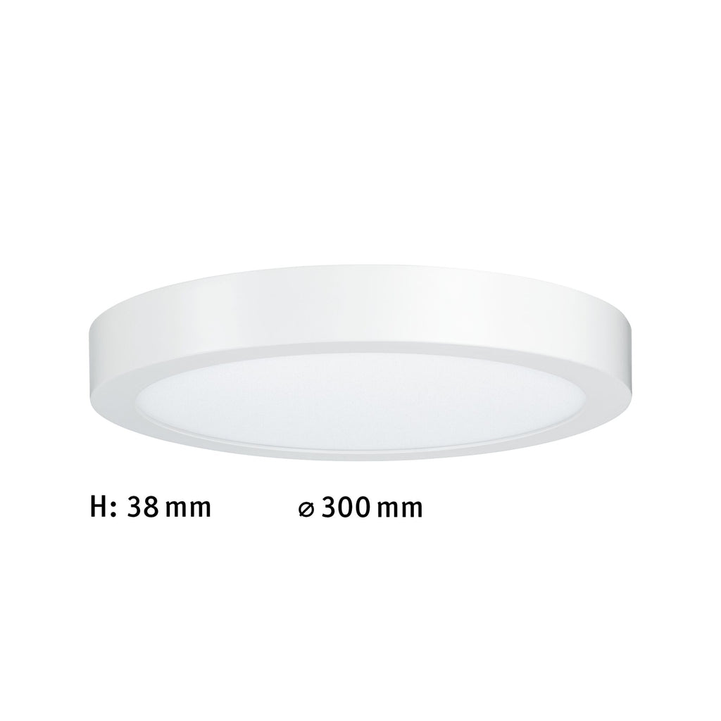 Paulmann LED Panel Carpo rund 300mm 16W 2.300K Weiß matt