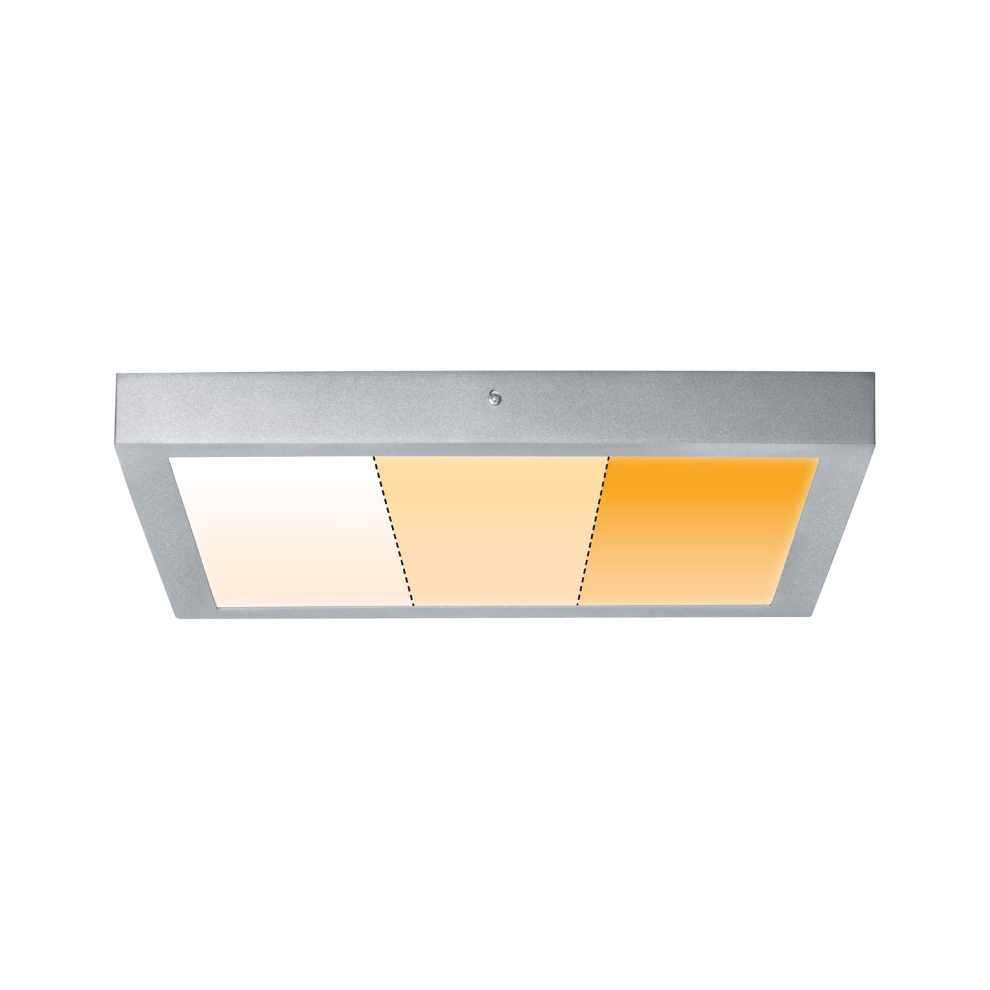 Paulmann LED Panel Carpo eckig 400x400mm 21W 2.300K Chrom matt