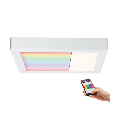 Paulmann WallCeiling Cesena ZB LEDPanel RGBW 300x300mm 17W Weiß m 230V Metall