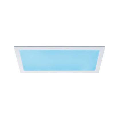 Paulmann Smart Home Zigbee LED Panel Amaris eckig 595x295mm 22W RGBW 2.700K Weiß matt