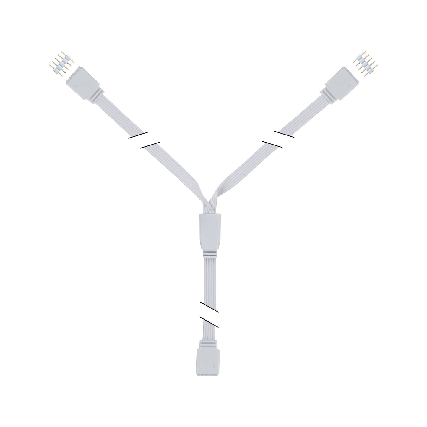 Paulmann MaxLED Y-Splitter 1 zu 2 Verteilung 30 cm Kunststoff Weiß