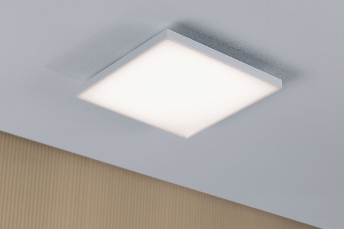 Paulmann WallCeiling Velora LED Panel 295x295mm 16,8W Weiß matt 230V Metall