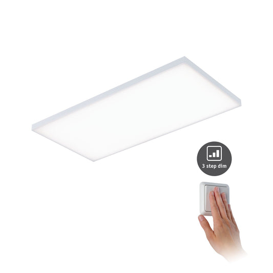 Paulmann WallCeilingVelora LED Panel dim 595x 295mm 26W Weiß matt 230V Metall
