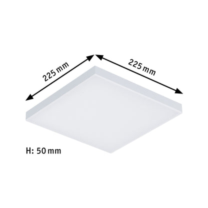 Paulmann Smart Home Zigbee LED Panel Velora Tunable White 225x225mm 8,5W 2.700K