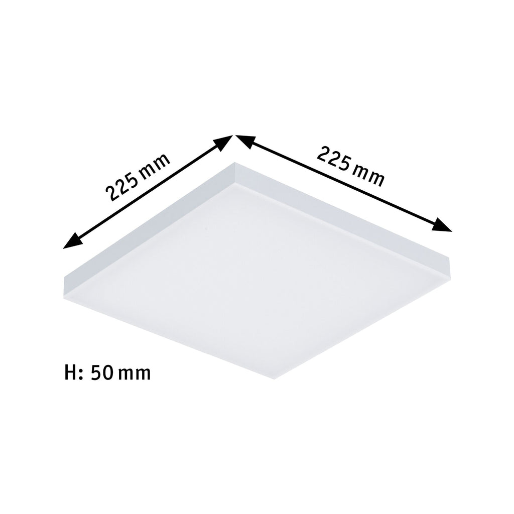Paulmann Smart Home Zigbee LED Panel Velora Tunable White 225x225mm 8,5W 2.700K