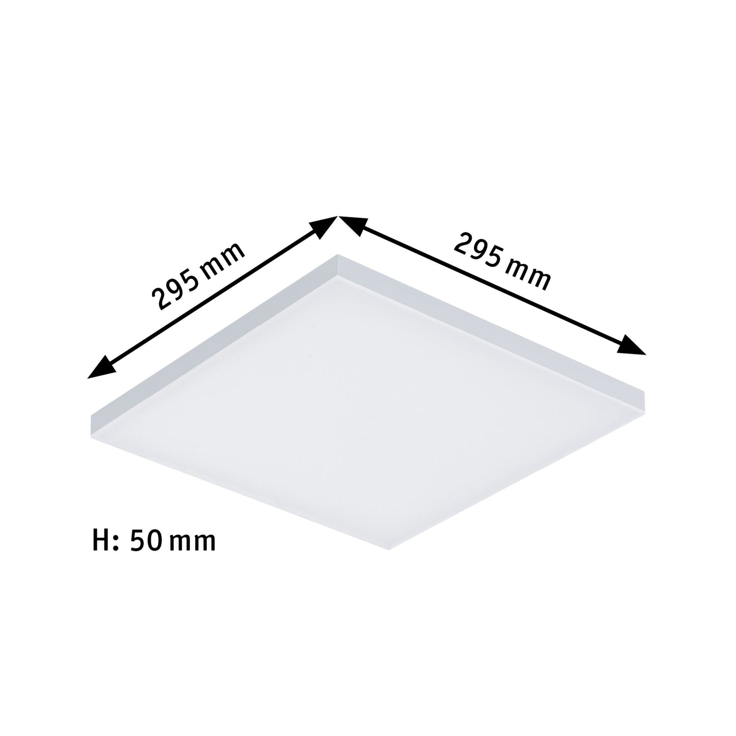 Paulmann Smart Home Zigbee LED Panel Velora Tunable White 295x295mm 10,5W 2.700K