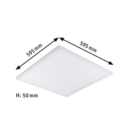Paulmann Smart Home Zigbee LED Panel Velora Tunable White 595x595mm 19,5W 2.700K