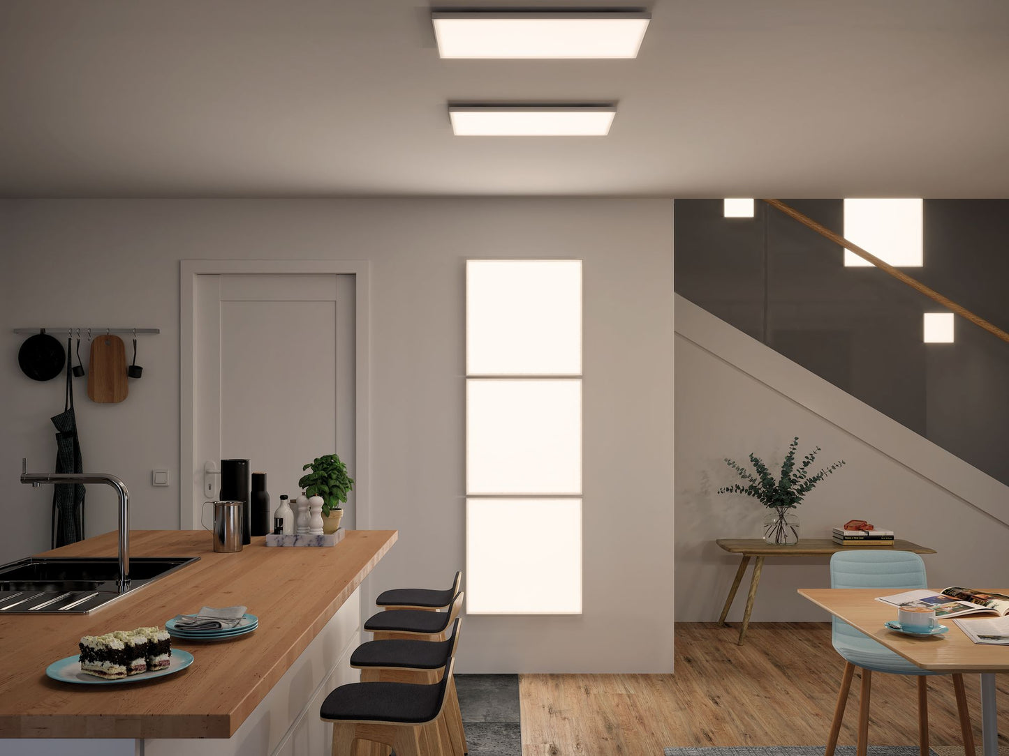Paulmann Smart Home Zigbee LED Panel Velora Tunable White 595x295mm 15,5W 2.700K