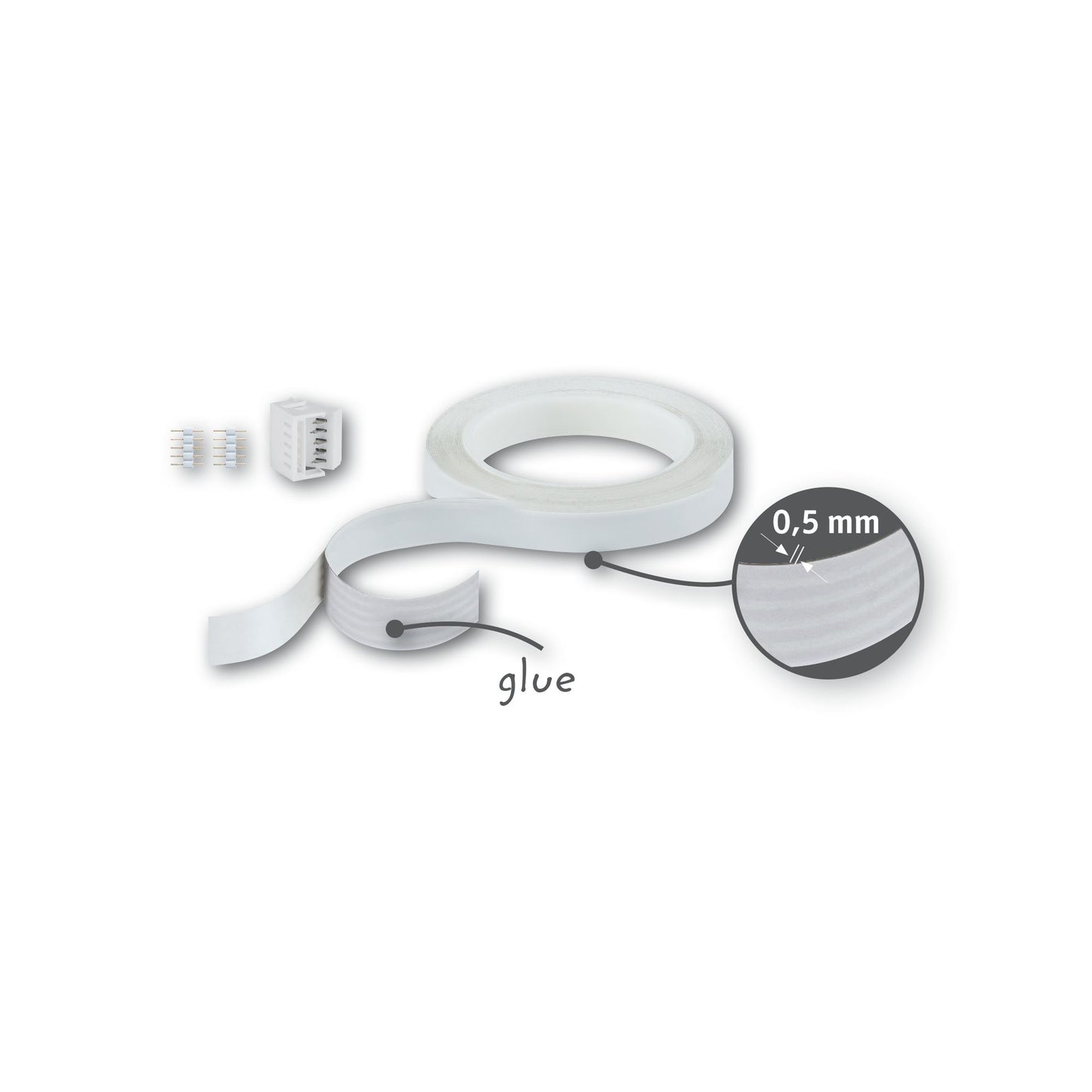 Paulmann MaxLED Invisible Connector 3m für LED-Stripes