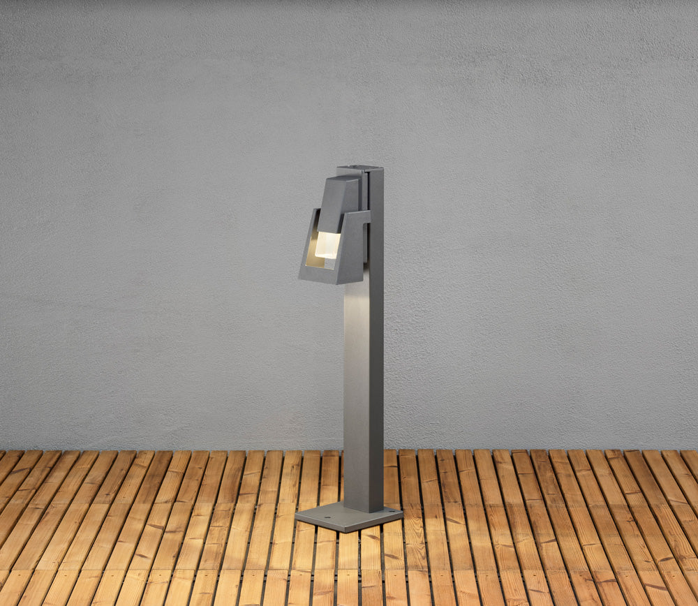 Konstsmide Potenza Wegeleuchte anthrazit H-Power LED