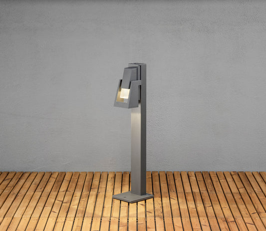 Konstsmide Potenza Wegeleuchte anthrazit H-Power LED