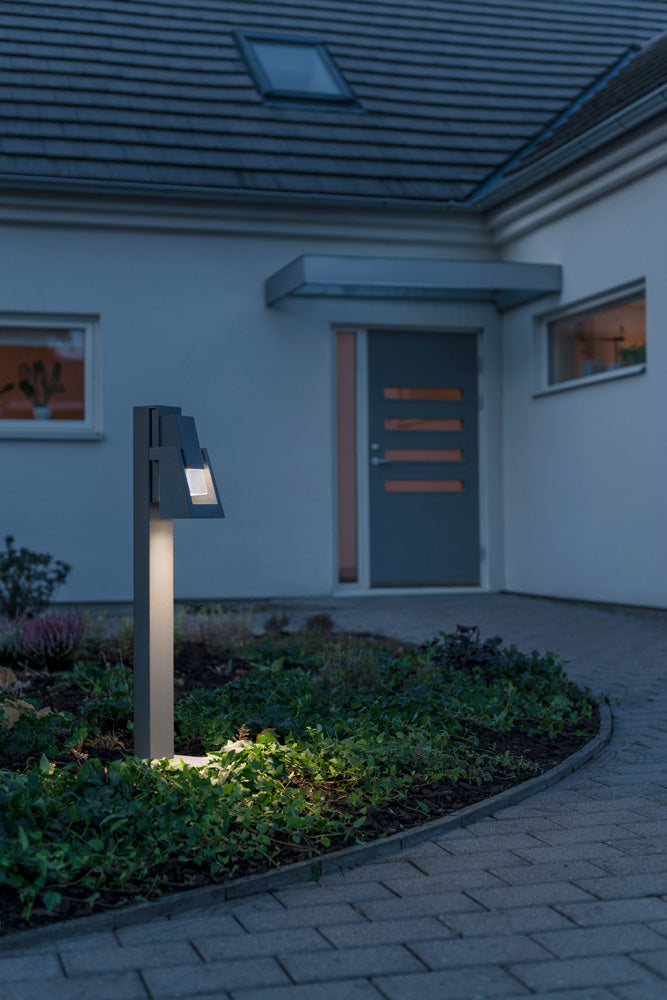 Konstsmide Potenza Wegeleuchte anthrazit H-Power LED