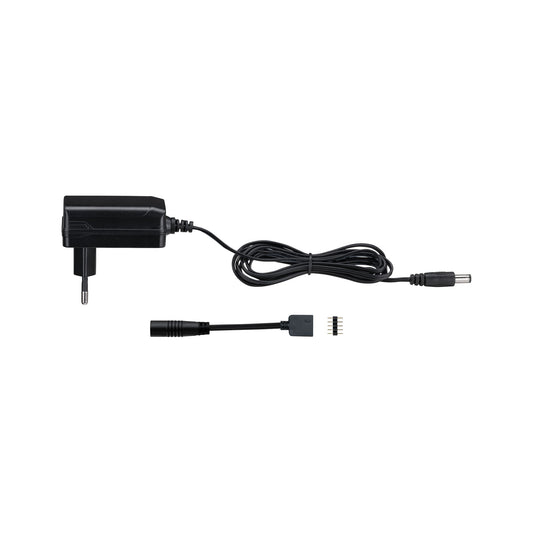 Paulmann Universal LED Power Supply Plug-In W 230/24V DC Transformator Schwarz Kunststoff
