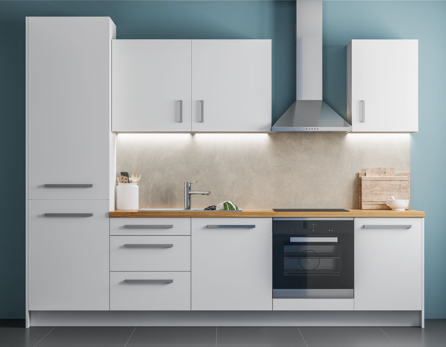 Paulmann Function MaxLED 500 Comfort Set Kitchen 3x60cm Warmweiß Touch Sensor