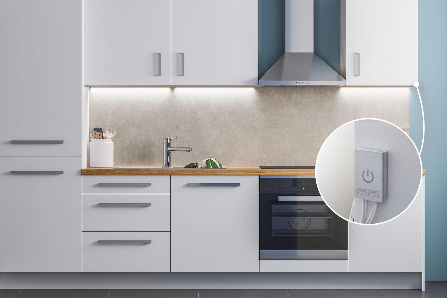 Paulmann Function MaxLED 500 Comfort Set Kitchen 3x60cm Warmweiß Touch Sensor