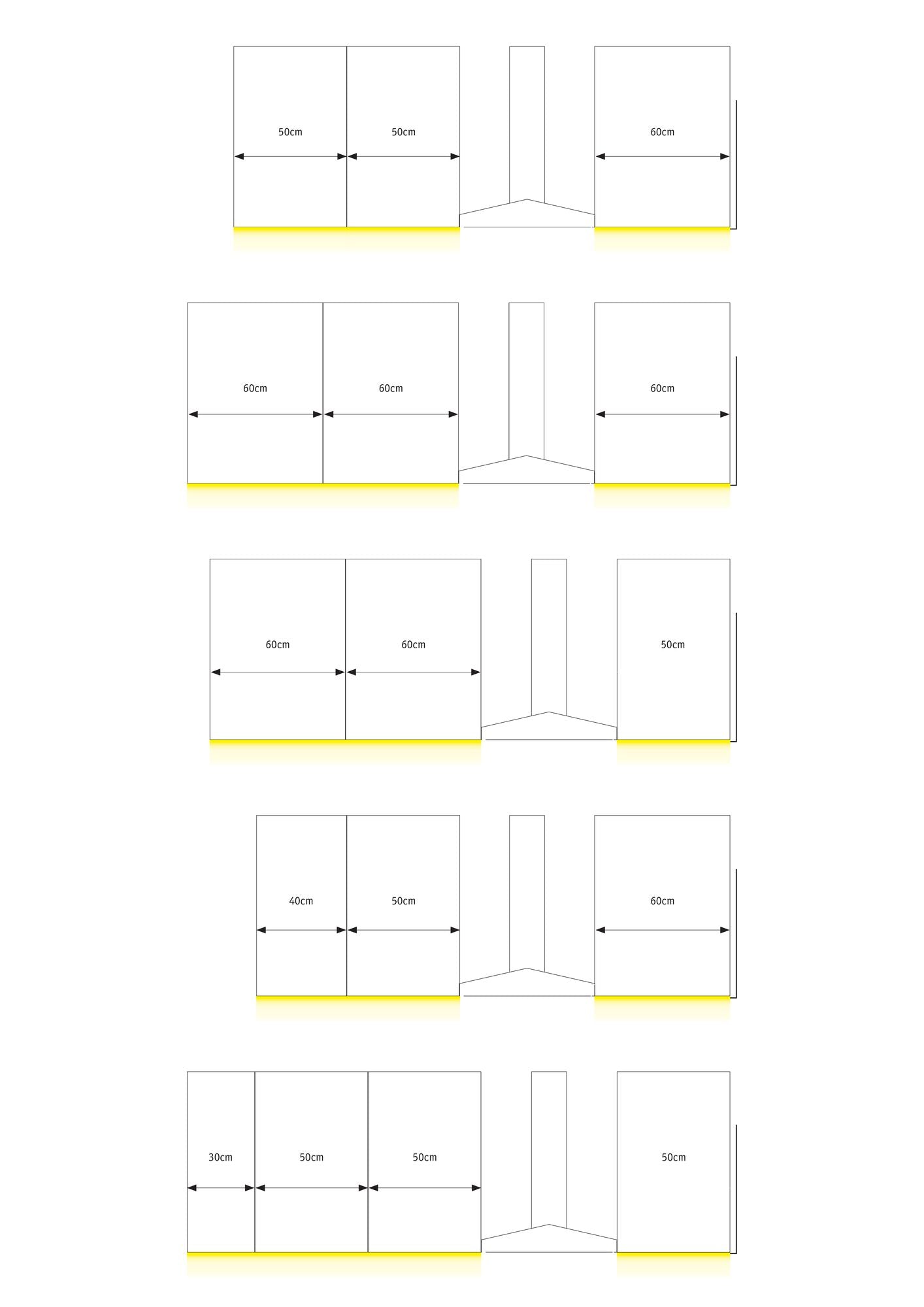 Paulmann Function MaxLED 500 Comfort Set Kitchen 3x60cm Warmweiß Touch Sensor