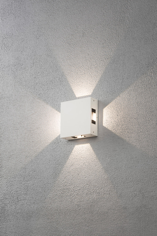 Konstsmide Cremona Wandleuchte weiss H-Power LED