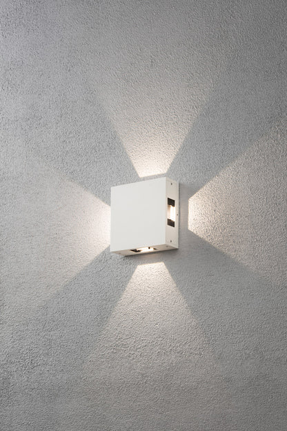 Konstsmide Cremona Wandleuchte weiss H-Power LED