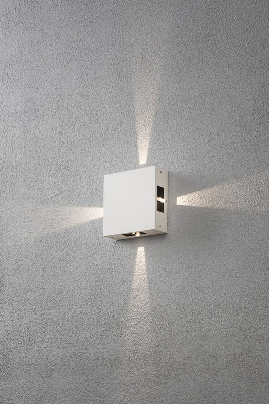 Konstsmide Cremona Wandleuchte weiss H-Power LED